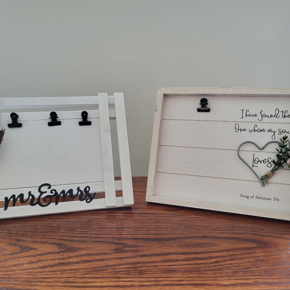 Photo frame/ wedding decor